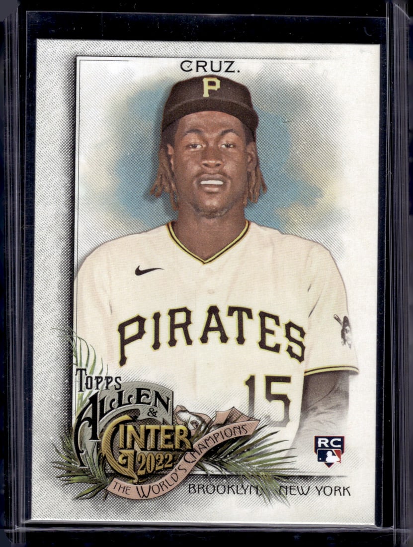 ONeil Cruz Rookie Card 2022 Topps Allen & Ginter #122 Pittsburgh Pirates: Topps Baseball MLB Trading & Sports Cards, Sports Cards for Sale Near Me, World Series & Hall of Fame Players Memorabilia, Refractors, X-Fractors, Numbered, SP, SSP, Valuable Auction Memorabilia Lots 