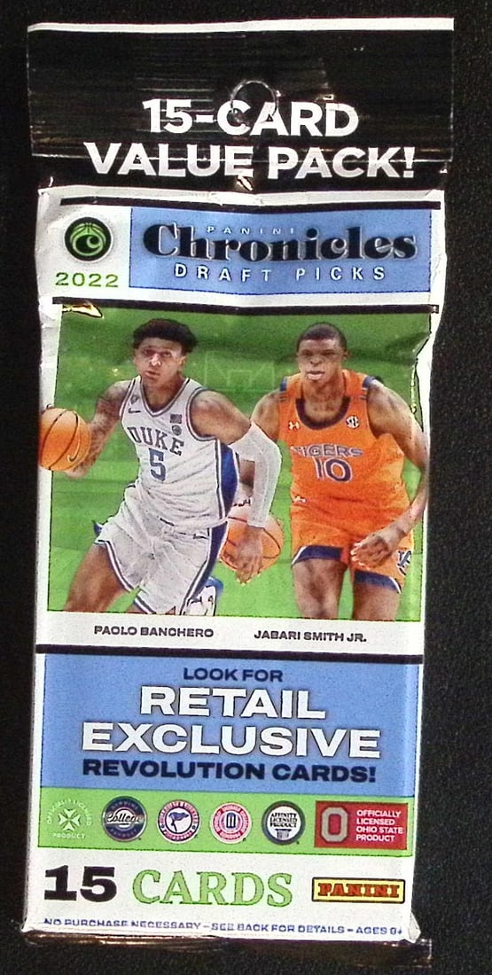 2022 Panini Chronicles Draft Picks Basketball Hanger Value Pack, Rookies: Paolo Banchero, Chet: Panini Chronicles Draft Picks Basketball NBA Trading & Sports Cards, Sports Cards for Sale Near Me, Auction Lots for Sale On Line, Shai Gilgeous-Alexander, Steph Curry, Nikola Jokic, Luka Doncic, Anth