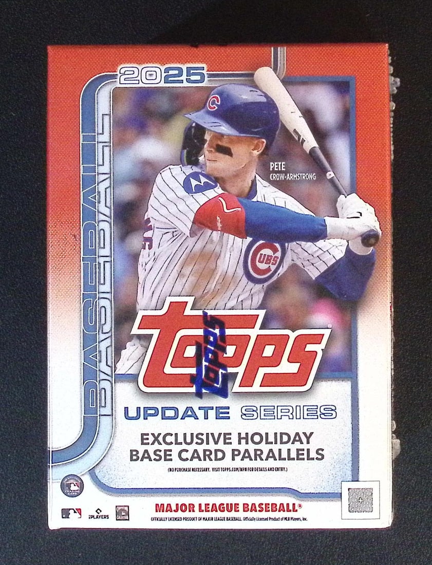2025 Topps Update Series Baseball Cards BLASTER BOX Sports Cards Rookie Cards James Wood (1 of 1)