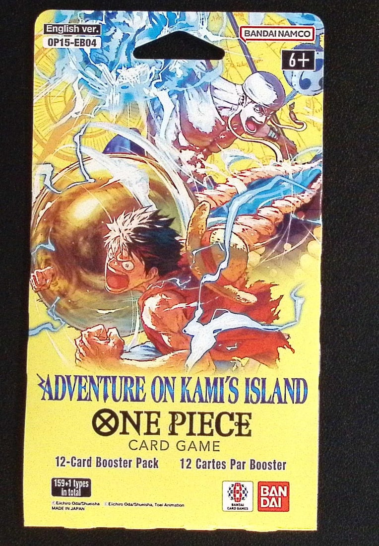 2026 One Piece Adventure on Kami's Island 12 Card TCG Booster Pack English Version (1 of 1)