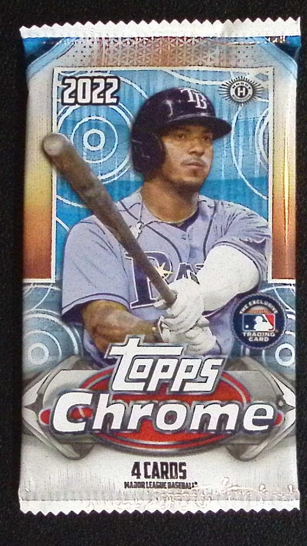 2022 Topps CHROME Baseball HOBBY BOX PACK Sports Cards, MLB Trading Cards, Shohei Ohtani (1 of 1)