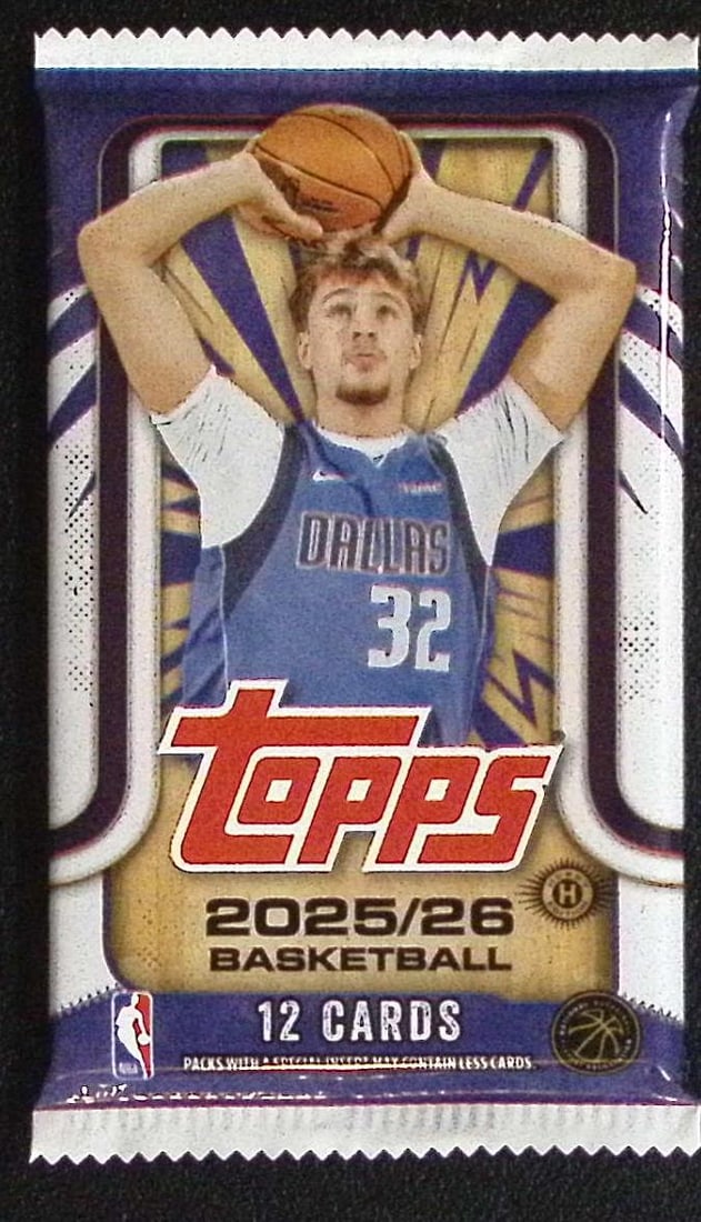 2025-26 Topps Basketball Card HOBBY BOX PACK RC'S: Cooper Flagg, Kon Kneuppel, VJ Edgecombe: Topps Basketball NBA Trading & Sports Cards, Rookie Cards in this set are Cooper Flagg, Dylan Harper, Ace Bailey, V J Edgecombe, Kon Knueppel , Autographs, Signatures, Green Topps Logo Refractor, Auct