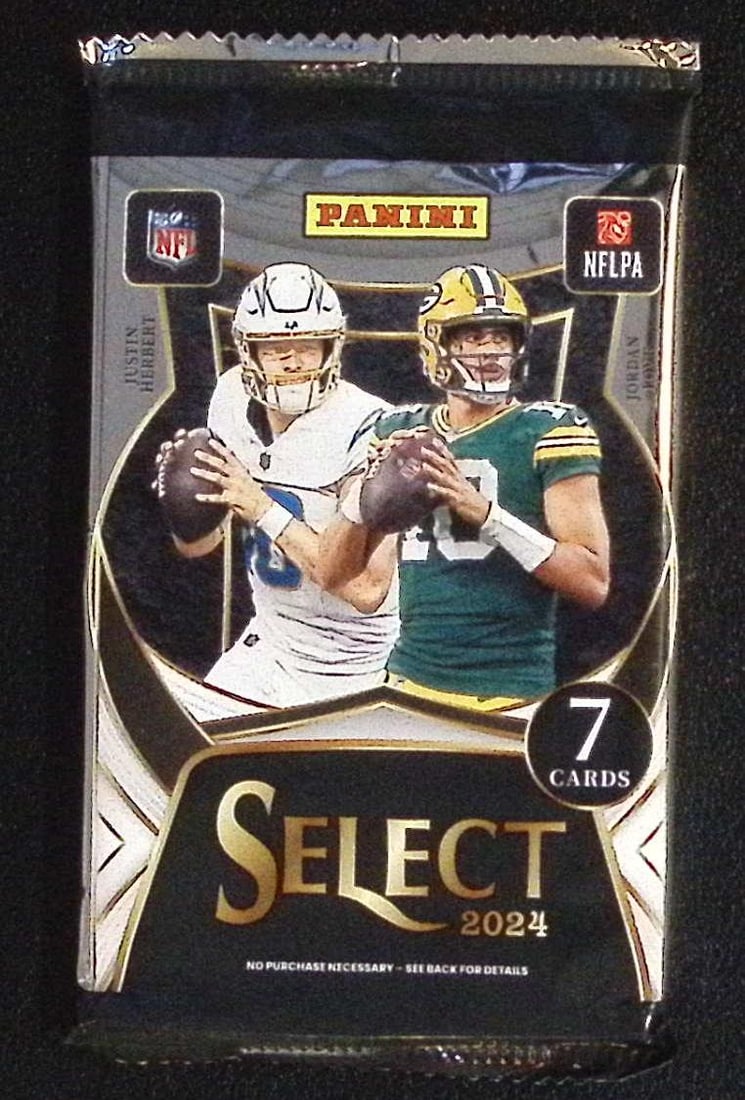 2024 Panini Select Football MEGA BOX PACK Jayden Daniels, Bo Nix, Caleb Williams, Drake Maye (1 of 1)