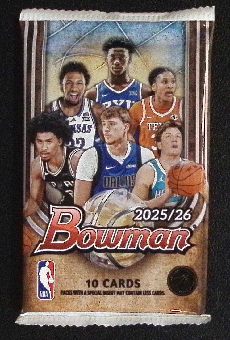 2025-26 Bowman Basketball BLASTER BOX PACK - Cooper Flagg & Kon Knueppel Rookie Cards: Bowman Basketball NBA Trading & Sports Cards, Sports Cards for Sale Near Me, Champion and Hall of Fame Players, Auction Lots for Sale On Line