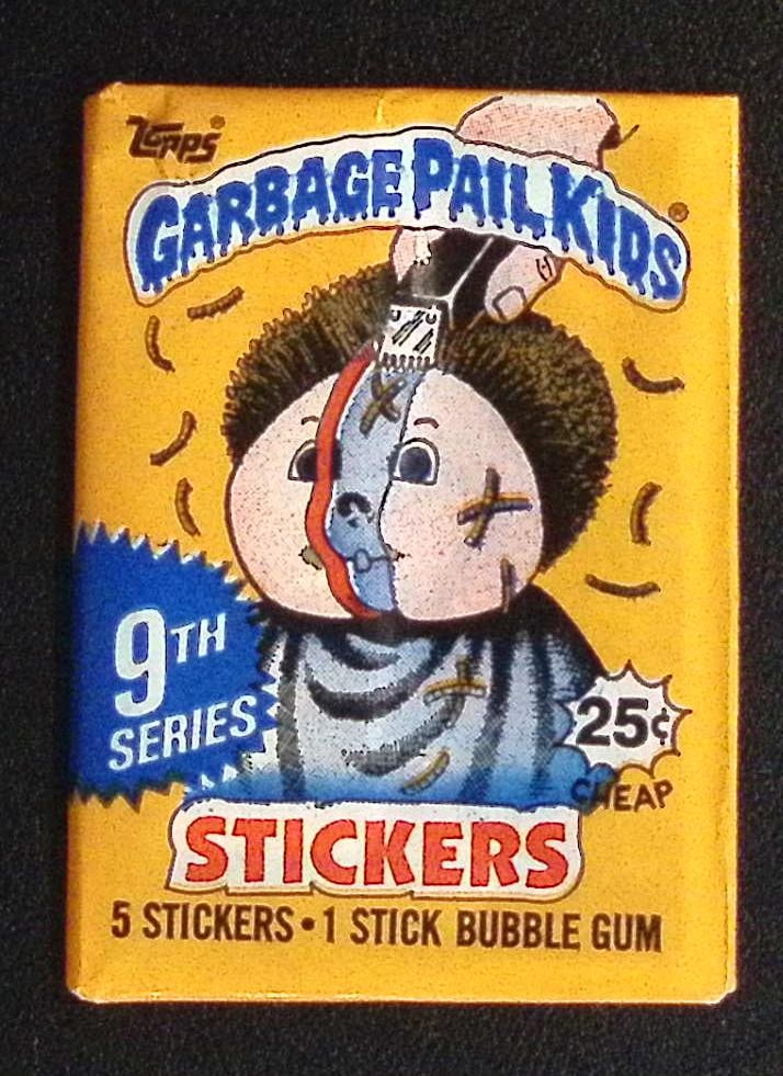 1987 Topps Vintage Garbage Pail Kids Retail Box Wax Pack - 9th Series (1 of 1)