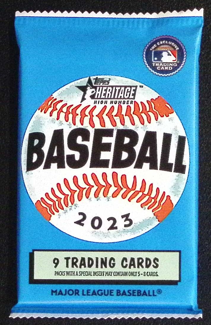 2023 Topps Heritage Baseball Card HIGH NUMBER BLASTER BOX PACK, Sports Cards, Rookie Cards, MLB: Topps Heritage Baseball MLB Trading & Sports Cards, Sports Cards for Sale Near Me, World Series & Hall of Fame Players, Auction Lots for Sale on Line, Shohei Ohtani, Sparkles, Rookie Cards, SP, SSP, N