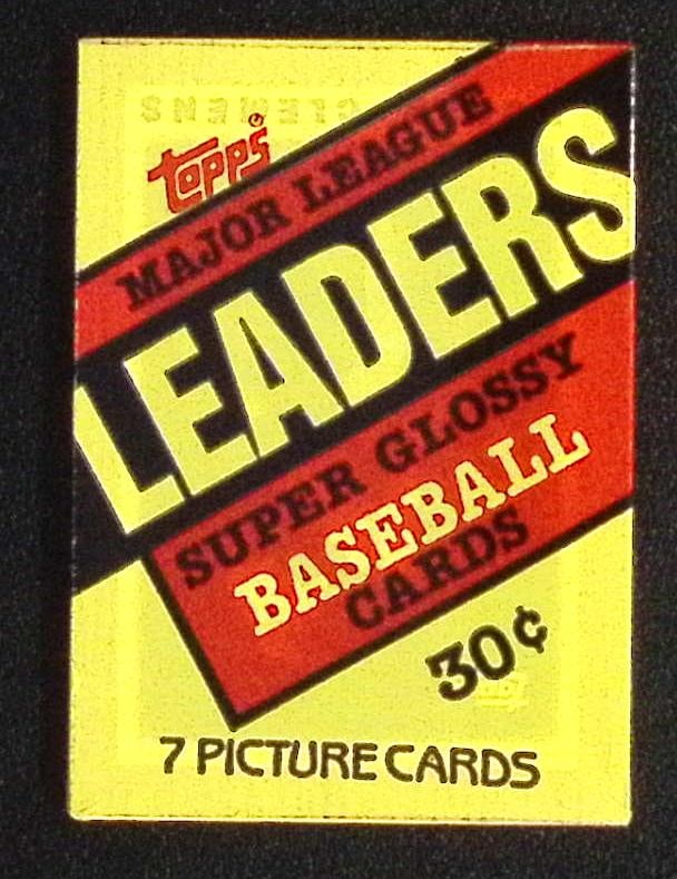 1987 Topps Major League Leaders Super Glossy Vintage Baseball Cards Retail Box Wax Pack Mini Cards (1 of 1)