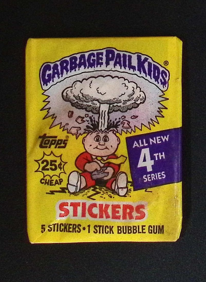 1986 Topps Vintage Garbage Pail Kids Retail Box Wax Pack - 4th Series (1 of 1)