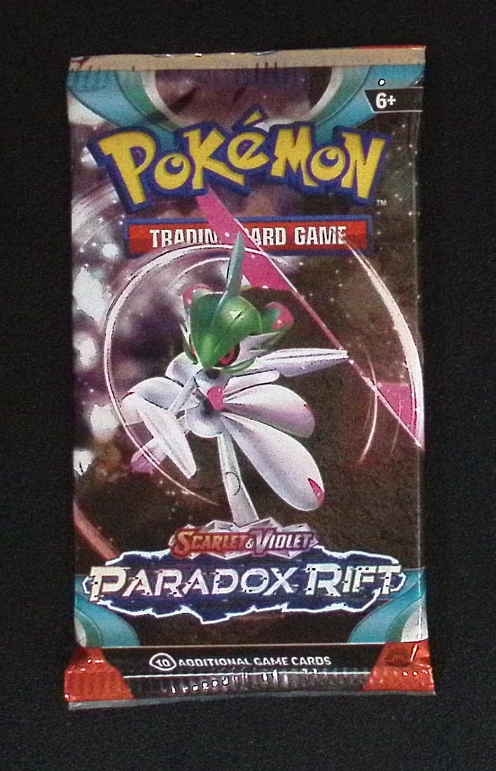 2023 Pokemon Scarlet & Violet Paradox Rift 10 Card TCG Booster Pack, Charizard, Pikachu, Holo (1 of 1)