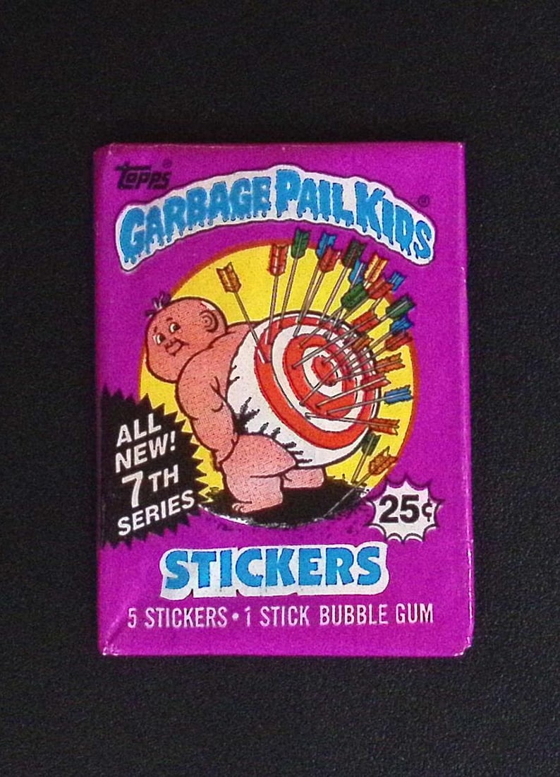 1987 Topps Vintage Garbage Pail Kids Retail Box Wax Pack - 7th Series (1 of 1)