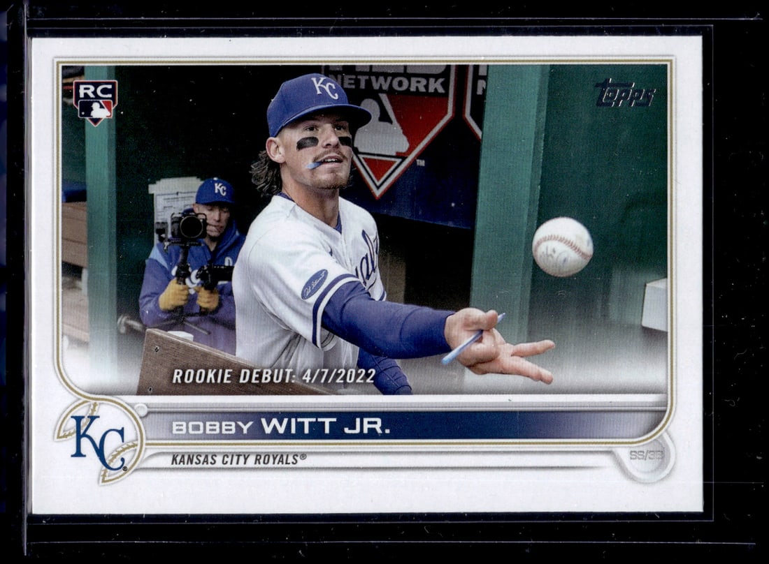 Bobby Witt Jr. Rookie Card 2022 Topps Update #US187 Kansas City Royals: Topps Baseball MLB Trading & Sports Cards, Sports Cards for Sale Near Me, World Series & Hall of Fame Players Memorabilia, Refractors, X-Fractors, Numbered, SP, SSP, Valuable Auction Memorabilia Lots 
