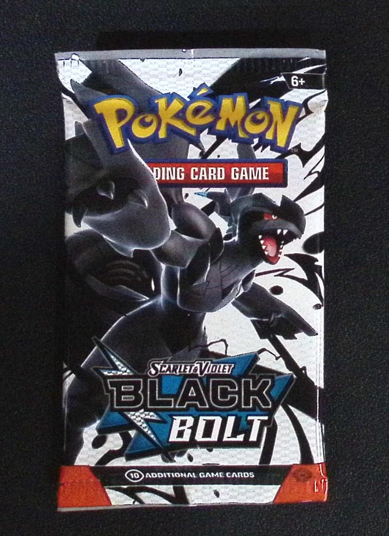2025 Pokemon Scarlet & Violet Black Bolt 10 Card Booster Pack Charizard: Pokemon Trading Card Game Cards, Charizard, Pikachu, Mewto, EX, Referse Holo, Holo Rare Cards, Secret Rare Cards, Full Art Cards, Evee, 3 Stars Ultra Rare Cards, Double Rare, Illustration Rare, Specia
