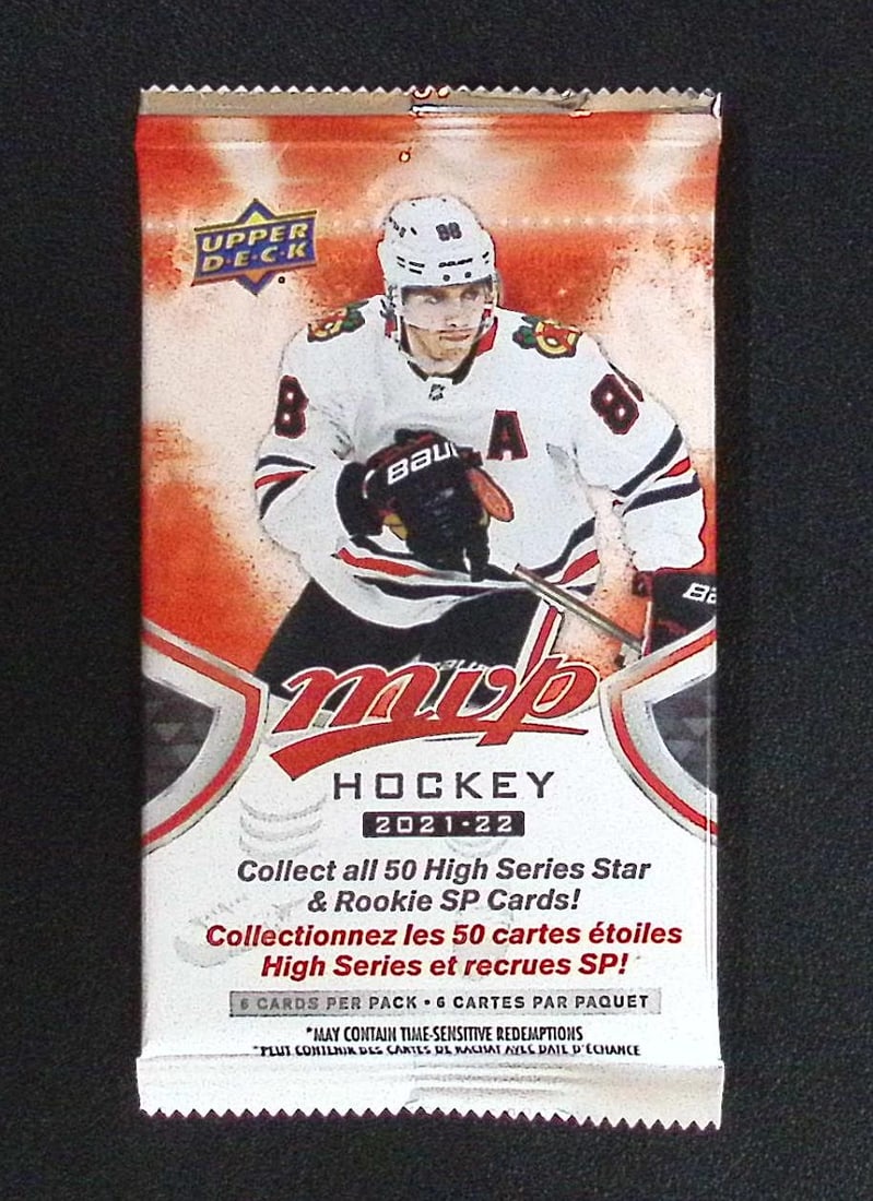 2021-22 Upper Deck MVP Hockey Cards High Series HOBBY BOX PACK Sports Cards: Upper Deck MVP Hockey NHL Trading & Sports Cards, Rookie SP Cards, Stanley Cup & Hall of Fame Players, Connor McDavid, Alex Ovechkin, Sports Cards for Sale Near Me, Auction Memorabilia Lots For Sale N