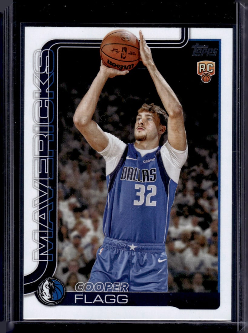 Cooper Flagg Rookie Card 2025-26 Topps #201 Dallas Mavericks: Topps Basketball NBA Trading & Sports Cards, Sports Cards for Sale Near Me, Chrome, Refractor, SP, SSP, Valuable Auction Memorabilia Lots Sold On Line, NBA Championship & Hall of Fame Player Cards