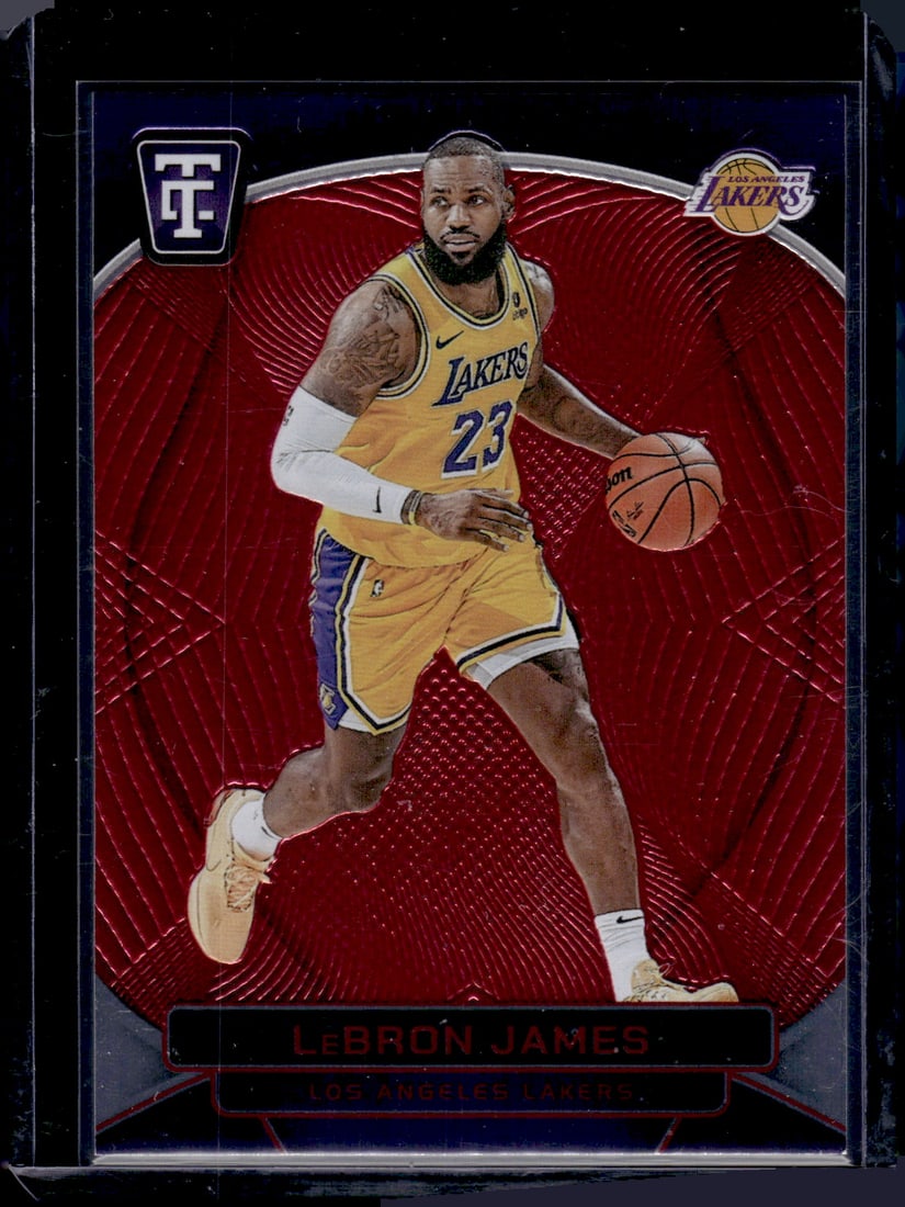 LeBron James Red Mirror /149 2024-25 Totally Certified #81 Los Angeles Lakers (1 of 2)