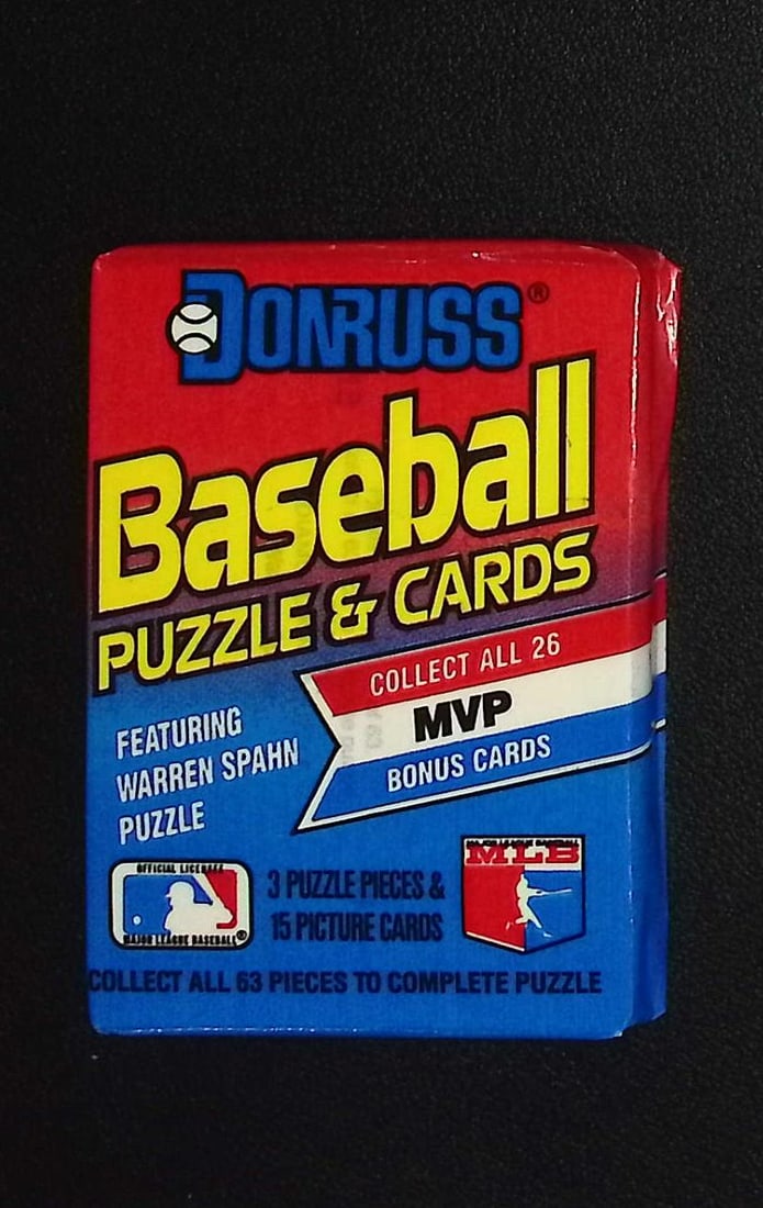 1989 Donruss Vintage Baseball Card Sealed Retail Box Pack Ken Griffey, Jr Rookie Card: Ken Griffey, Jr. Rated Rookie, Vintage Valuable Donruss Baseball MLB Trading & Sports Cards, Robin Yount, George Brett, Rickey Henderson, Nolan Ryan, Old Sports Cards for Sale Near Me, World Series & 
