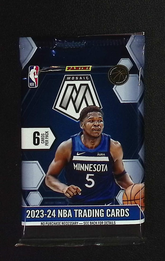 2023-24 Panini Mosaic Basketball Card BLASTER BOX PACK Victor Wembanyama Sports Card (1 of 1)