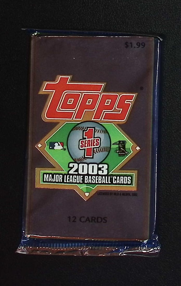 2003 Topps Series 1 Baseball Blaster Box Pack: Topps Series 1 Baseball MLB Trading & Sports Cards, Sports Cards for Sale Near Me, Auction Baseball Lots for Sale on Line, World Series & Hall of Fame Players