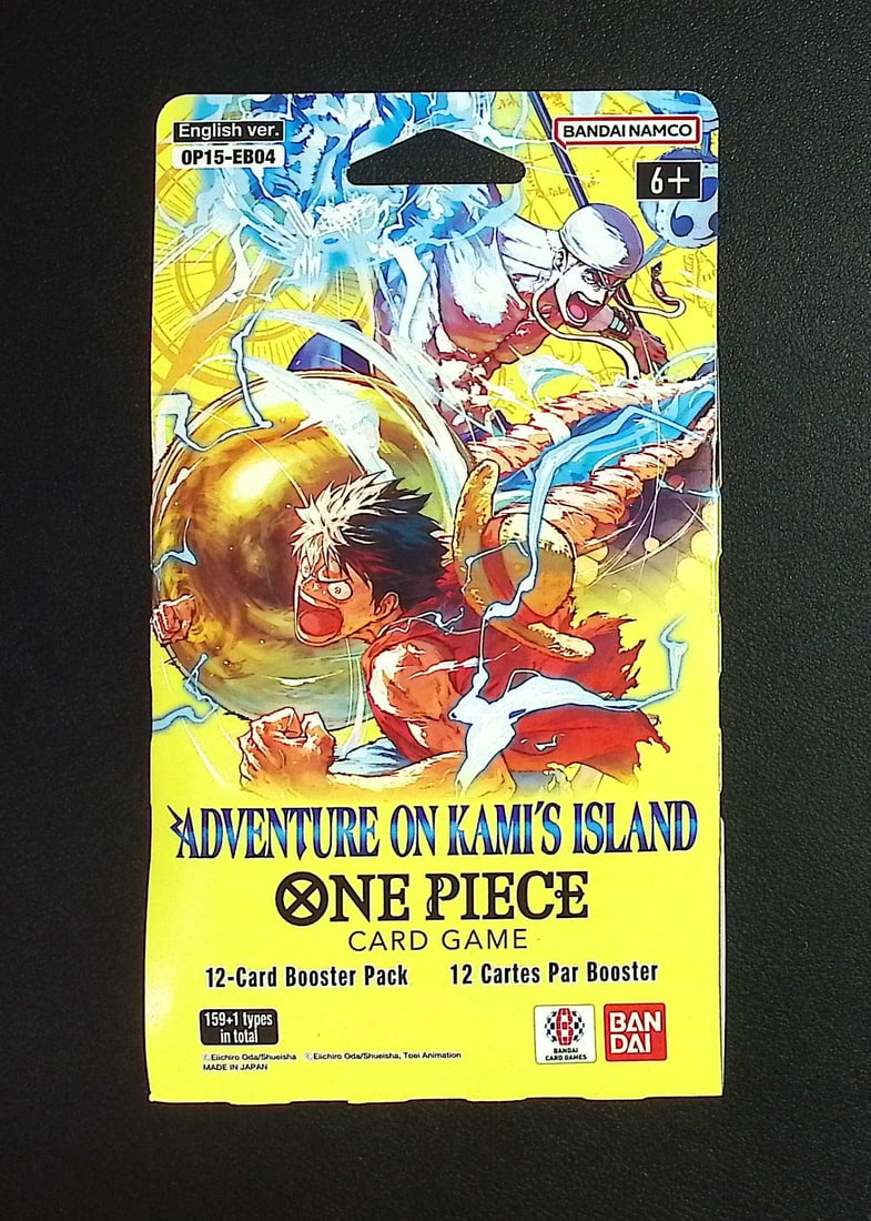 2026 One Piece Adventure on Kami's Island 12 Card TCG Booster Pack English Version (1 of 1)