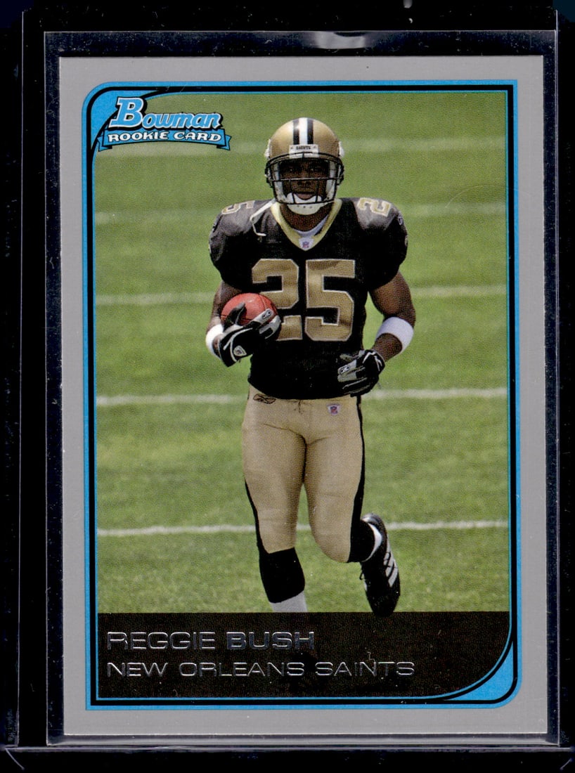 Reggie Bush Rookie Card 2006 Bowman #111 New Orleans Saints (1 of 2)