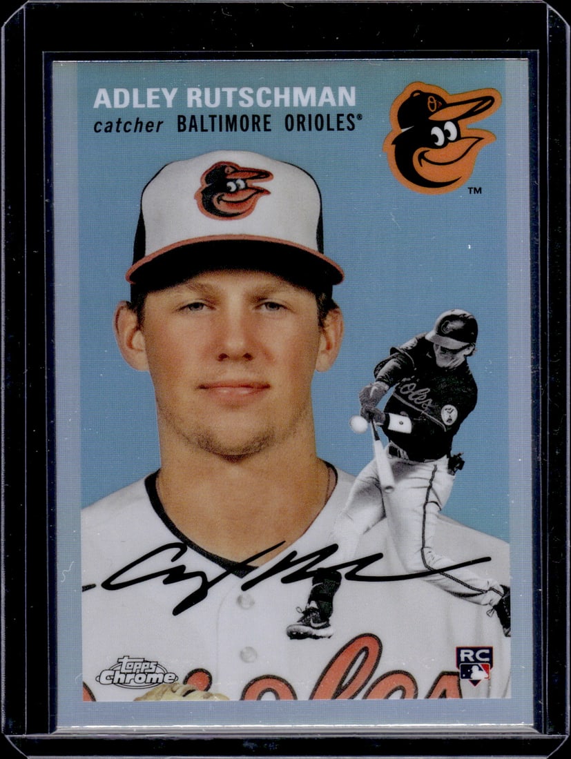 Adley Rutschman Rookie Card 2023 Topps Chrome Platinum Anniversary #400 Orioles: Topps Baseball MLB Trading & Sports Cards, Sports Cards for Sale Near Me, World Series & Hall of Fame Players Memorabilia, Refractors, X-Fractors, Numbered, SP, SSP, Valuable Auction Memorabilia Lots 