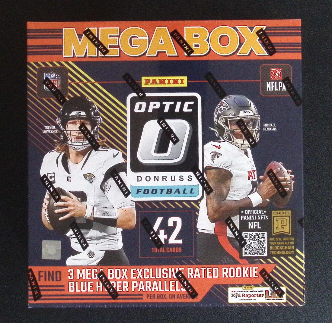 2024-25 Donruss Optic Football MEGA BOX - Downtown, Uptown Inserts, Jayden Daniels Sports Card: Donruss Optic Football NFL Trading & Sports Cards, Rookies In this set are Jayden Daniels, Bo Nix, Michael Penix, Jr, Caleb Williams, Drake Maye, Marvin Harrison, Jr, Uptown SP, Rated Rookie, Downtown