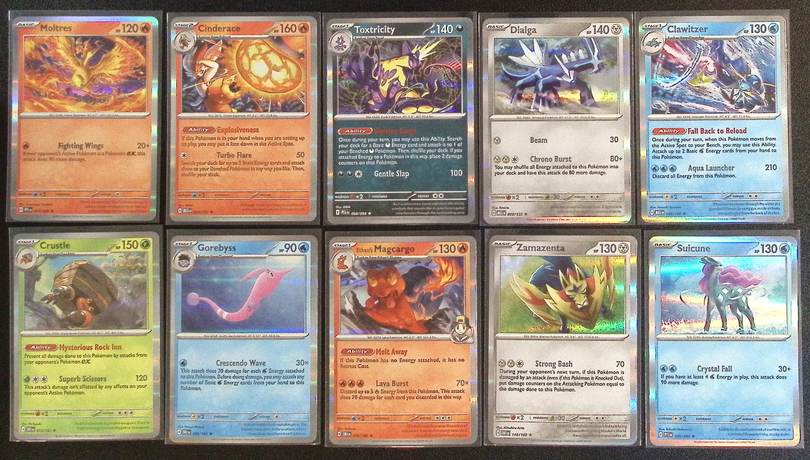 Lot of 10 Pokemon Holo Rares. All Different, See Pictures (1 of 1)
