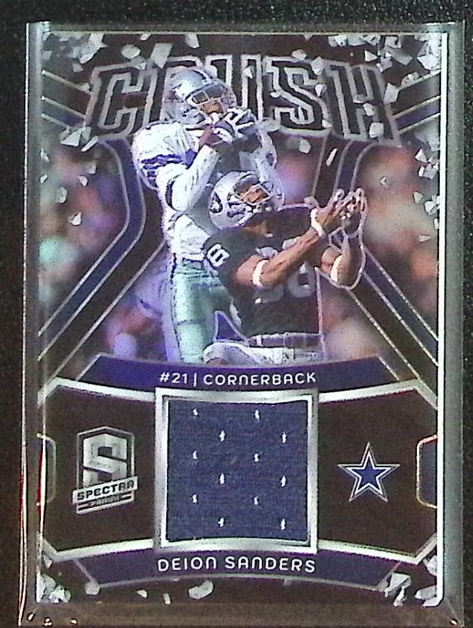 Deion Sanders Patch /99 2024 Panini Spectra #CRU-DSS (1 of 2)