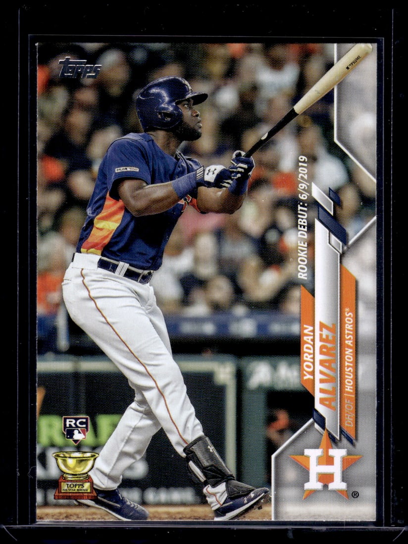 Yordan Alvarez Rookie Card 2020 Topps Update #U-300 Houston Astros: Topps Baseball MLB Trading & Sports Cards, Sports Cards for Sale Near Me, World Series & Hall of Fame Players Memorabilia, Refractors, X-Fractors, Numbered, SP, SSP, Valuable Auction Memorabilia Lots 