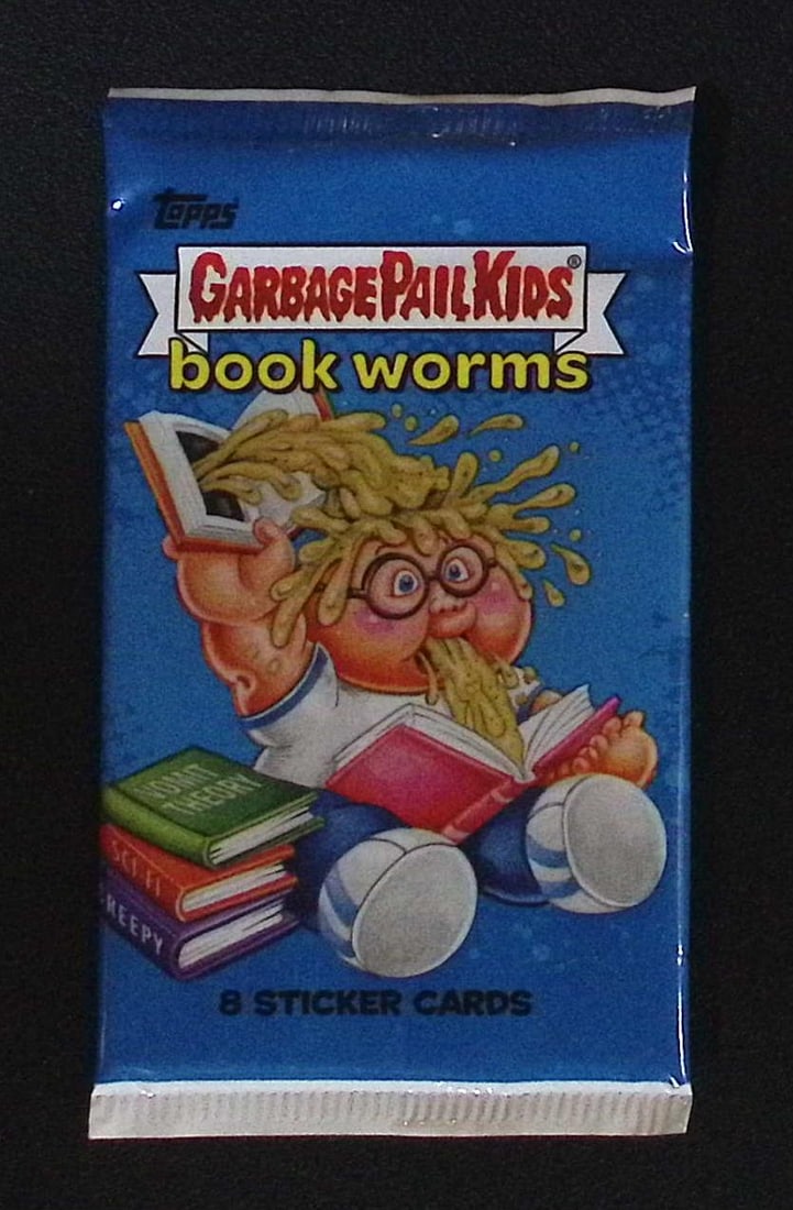 2022 Gargage Pail Kids Bookworms Mega Box Pack: Numbered Cards, Wave Parallels, Topps Trading Cards Sold on Line, Auction Lots for sale on line, Trading Card Stickers