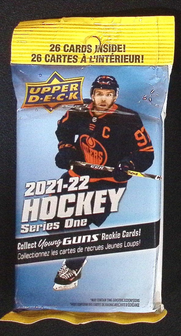 2021-22 Upper Deck Series 1 Hanger Value Fat Pack - Young Guns Rookie Card (1 of 1)