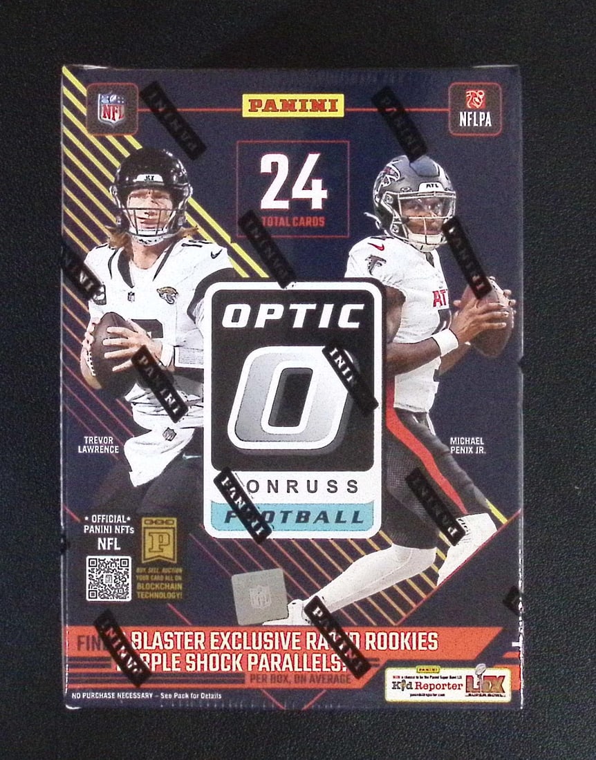 2024 Donruss Optic Football BLASTER BOX - Downtown, Uptown Inserts, Jayden Daniels Sports Card: Donruss Optic Football NFL Trading & Sports Cards, Rookies In this set are Jayden Daniels, Bo Nix, Michael Penix, Jr, Caleb Williams, Drake Maye, Marvin Harrison, Jr, Uptown SP, Rated Rookie, Downtown