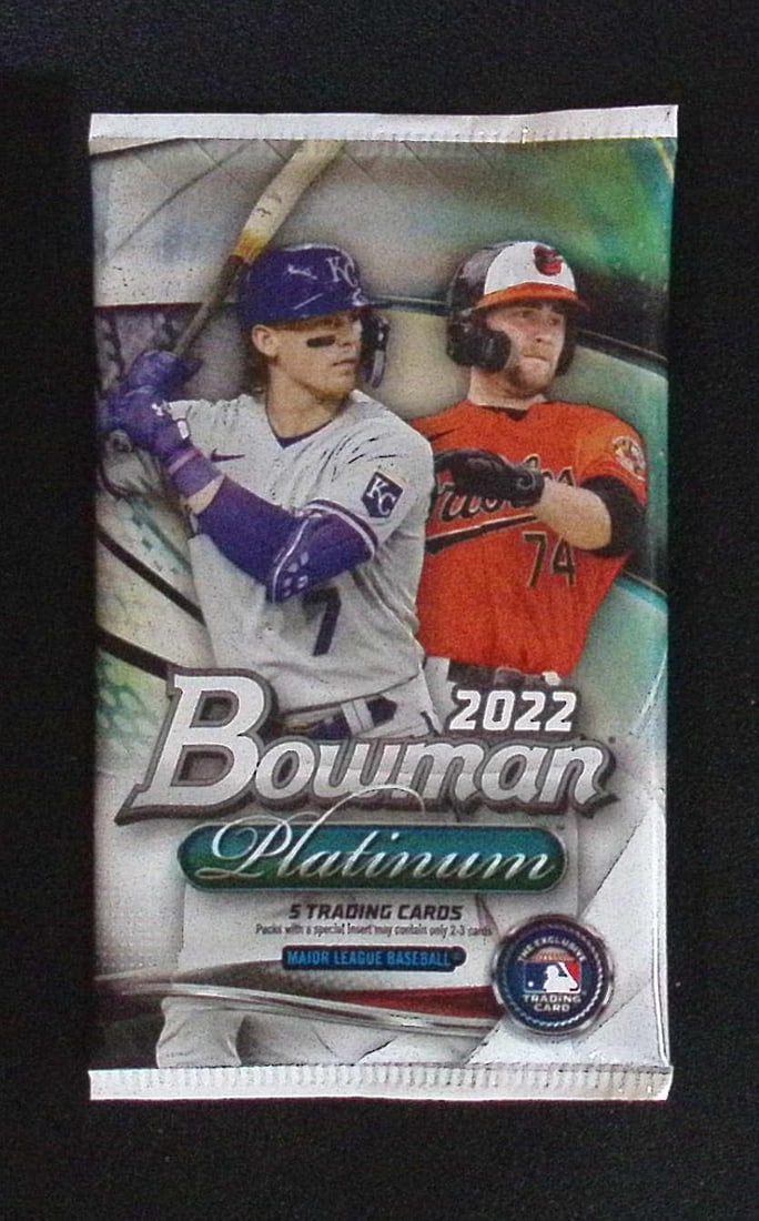 2022 Bowman Platinum Baseball MEGA BOX PACK - Julio Rodriguez Rookie Year: Bowman Baseball MLB Trading & Sports Cards, World Series & Hall of Fame Players, Auction Lots for Sale On Line, Rookie & Prospect Cards, Refractors, Numbered, SSP, SP