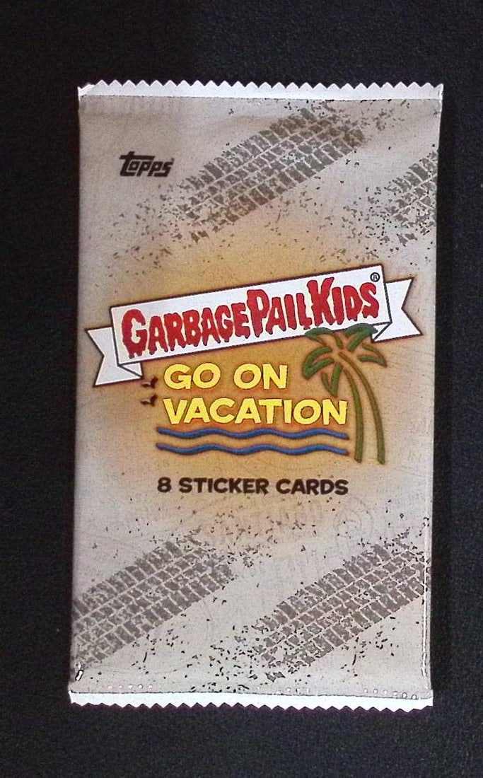 2021 Topps Garbage Pail Kids Go On Vacation Wax Pack Sticker Cards: Numbered Cards, Wave Parallels, Topps Trading Cards Sold on Line, Auction Lots for sale on line, Trading Card Stickers