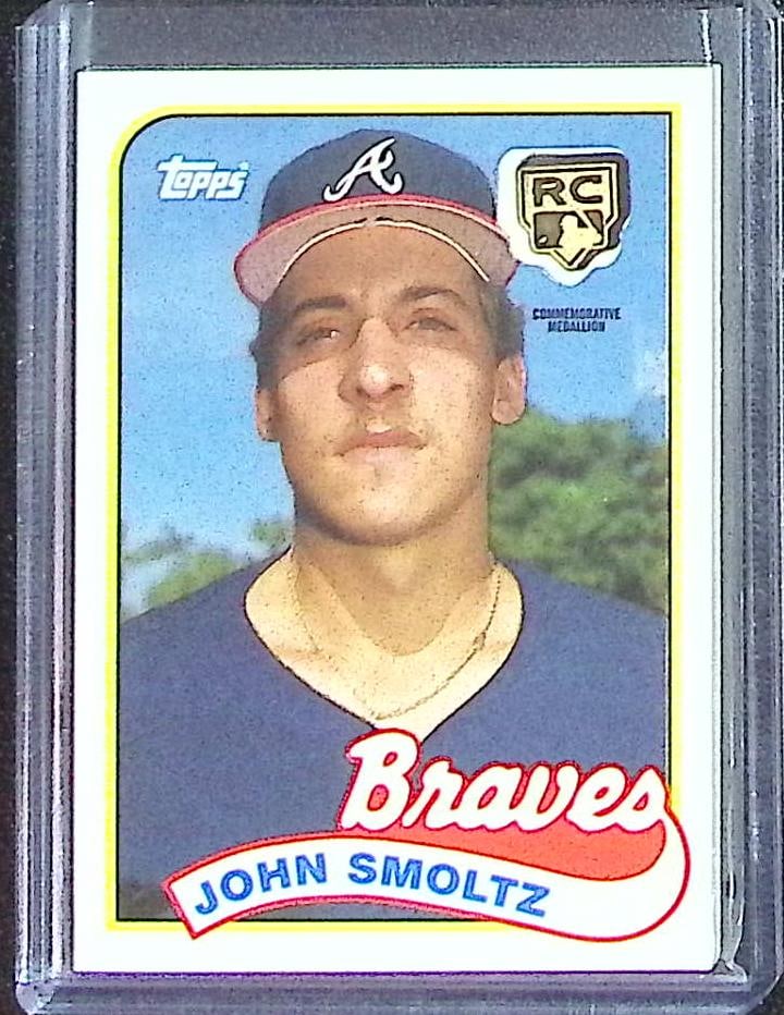 John Smoltz Commemorative Rookie Logo Medallion 2020 Topps #RCR-JS Atlanta Braves: Topps Baseball MLB Trading & Sports Cards, Sports Cards for Sale Near Me, World Series & Hall of Fame Players Memorabilia, Refractors, X-Fractors, Numbered, SP, SSP, Valuable Auction Memorabilia Lots 