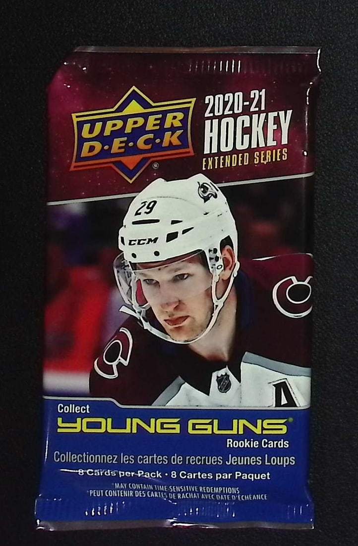 2020-21 Upper Deck Extended Series Hockey Card RETAIL BOX PACK Sports Cards: Upper Deck Hockey NHL Trading & Sports Cards, Sports Cards for Sale Near Me, Connor McDavid, Alex Ovechkin, Sidney Crosby, Nathan McKinnon, Stanley Cup & Hall of Fame Players, Auction Memorabilia Lots