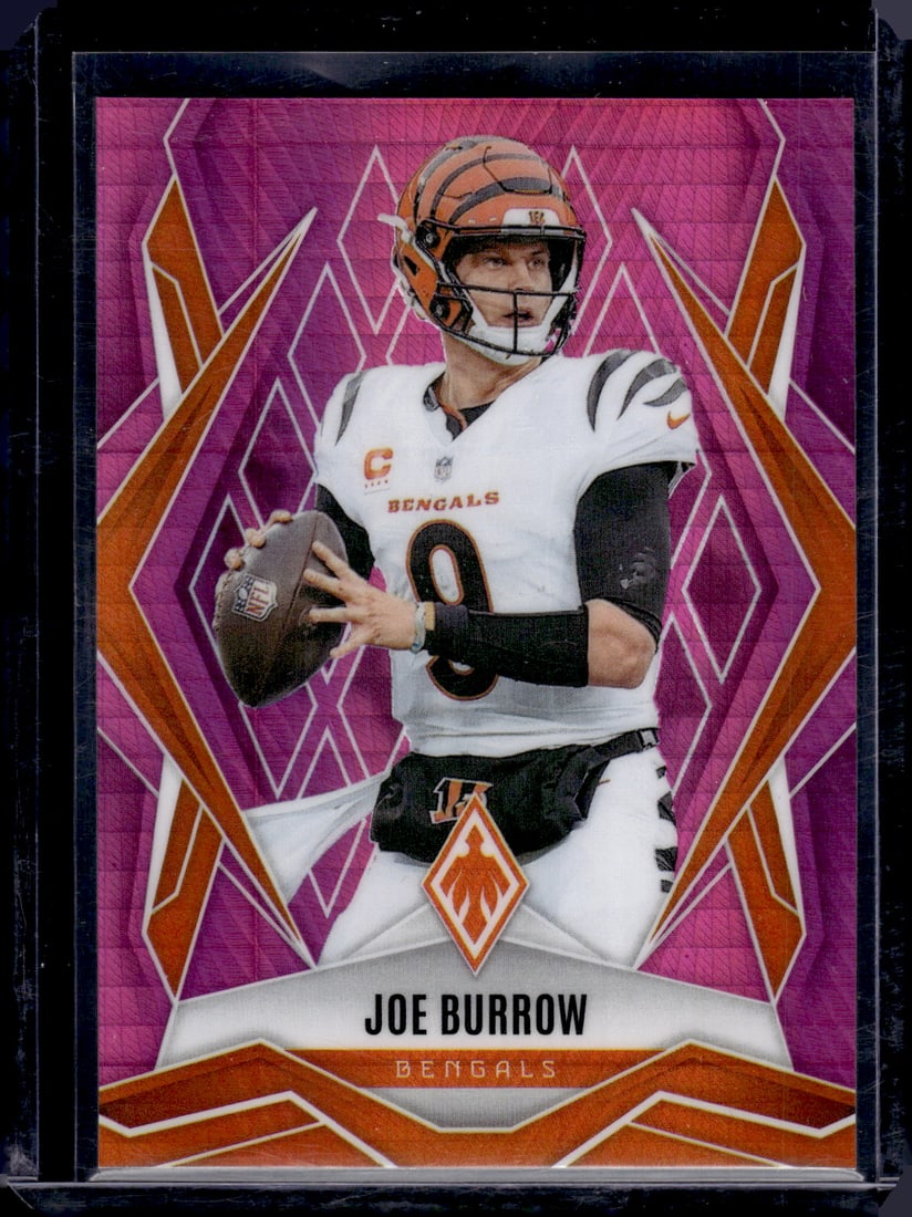 Joe Burrow Pink Hyper /299 2025 Panini Phoenix #30 Cincinnati Bengals (1 of 2)