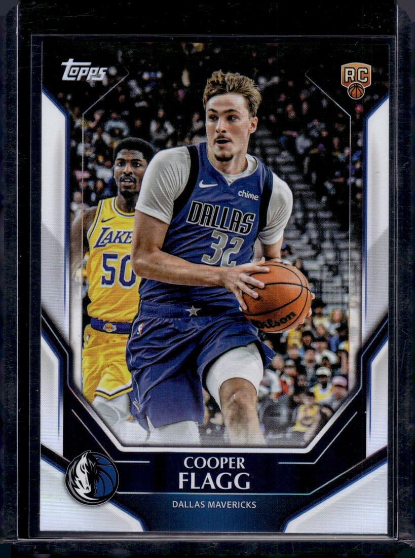 Cooper Flagg Rookie Card 2026 Topps Collector's Kit #NBA-6 Dallas Mavericks: Topps Basketball NBA Trading & Sports Cards, Sports Cards for Sale Near Me, Chrome, Refractor, SP, SSP, Valuable Auction Memorabilia Lots Sold On Line, NBA Championship & Hall of Fame Player Cards