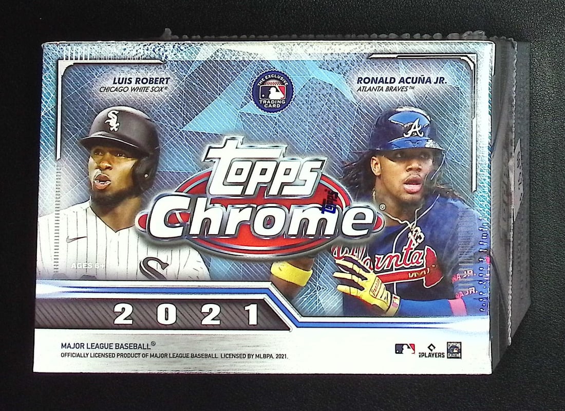 2021 Topps Chrome Baseball Card BLASTER BOX Sports Cards MLB Trading Cards: Topps MLB Rookie Baseball Trading Cards, Sports Cards for Sale Near Me, World Series & Hall of Fame Players, Shohei Ohtani, Mike Trout, Aaron Judge, Mookie Betts, Boston Red Sox, New York Yankees