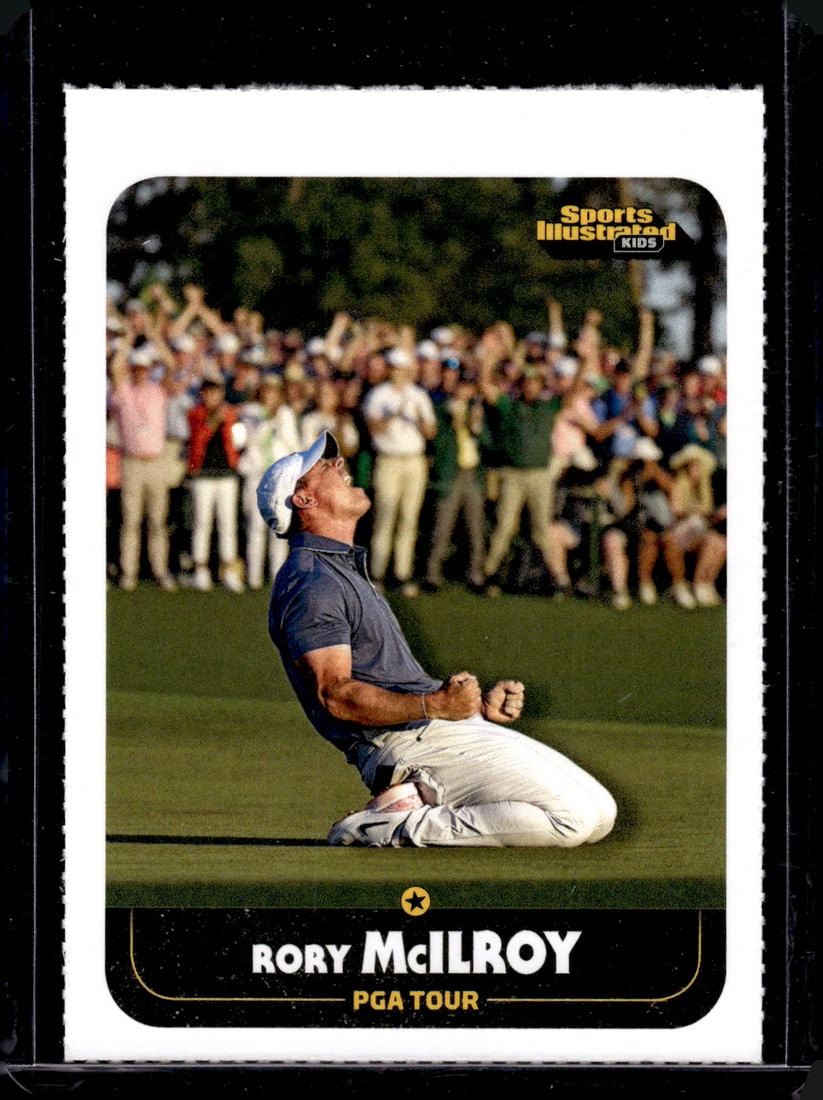 Rory McIlroy 2025 Sports Illustrated Kids #1182 Grand Slam Win, PGA Tour, The Masters: Topps Baseball MLB Trading & Sports Cards, Sports Cards for Sale Near Me, World Series & Hall of Fame Players Memorabilia, Refractors, X-Fractors, Numbered, SP, SSP, Valuable Auction Memorabilia Lots 