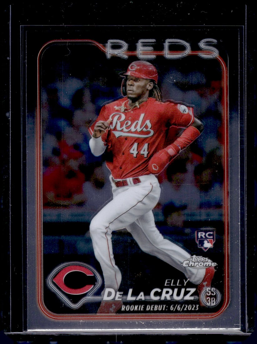 Elly De La Cruz Rookie Card 2024 Topps Chrome Update #USC150 Cincinnati Reds (1 of 2)