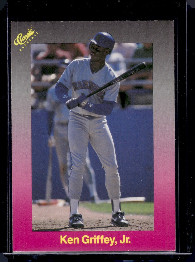 Ken Griffey Jr. Rookie Card 1989 Classic Travel Update Purple #193 Seattle Mariners: Upper Deck Baseball MLB Trading & Sports Cards, Old Sports Cards for Sale Near Me, Auction Memorabilia Lots for Sale On Line, World Series & Hall of Fame Players