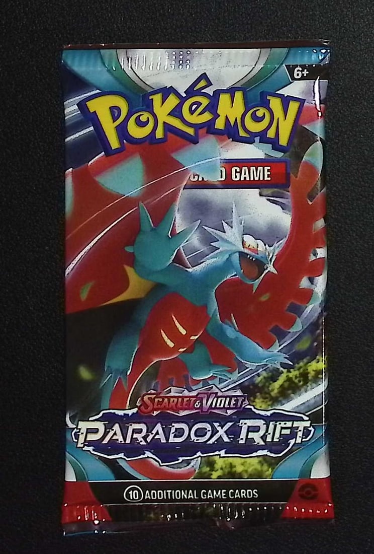 2023 Pokemon Scarlet & Violet Paradox Rift 10 Card TCG Booster Pack, Charizard, Pikachu, Holo: Pokemon Trading Card Game Cards, Charizard, Pikachu, Mewto, EX, Referse Holo, Holo Rare Cards, Secret Rare Cards, Full Art Cards, Evee, 3 Stars Ultra Rare Cards, Double Rare, Illustration Rare, Specia