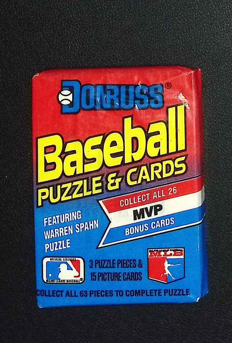 1989 Donruss Vintage Baseball Card Sealed Retail Box Pack Ken Griffey, Jr Rookie Card: Ken Griffey, Jr. Rated Rookie, Vintage Valuable Donruss Baseball MLB Trading & Sports Cards, Robin Yount, George Brett, Rickey Henderson, Nolan Ryan, Old Sports Cards for Sale Near Me, World Series & 