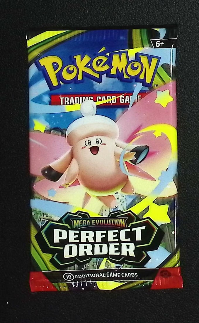 2026 Pokemon Perfect Order 10 Card TCG Booster Pack, Charizard: Pokemon Trading Card Game Cards, Charizard, Pikachu, Mewto, EX, Referse Holo, Holo Rare Cards, Secret Rare Cards, Full Art Cards, Evee, 3 Stars Ultra Rare Cards, Double Rare, Illustration Rare, Specia