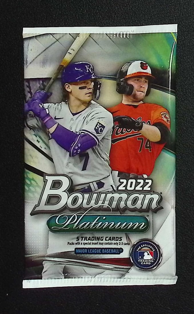 2022 Bowman Platinum Baseball MEGA BOX PACK - Julio Rodriguez Rookie Year: Bowman Baseball MLB Trading & Sports Cards, World Series & Hall of Fame Players, Auction Lots for Sale On Line, Rookie & Prospect Cards, Refractors, Numbered, SSP, SP