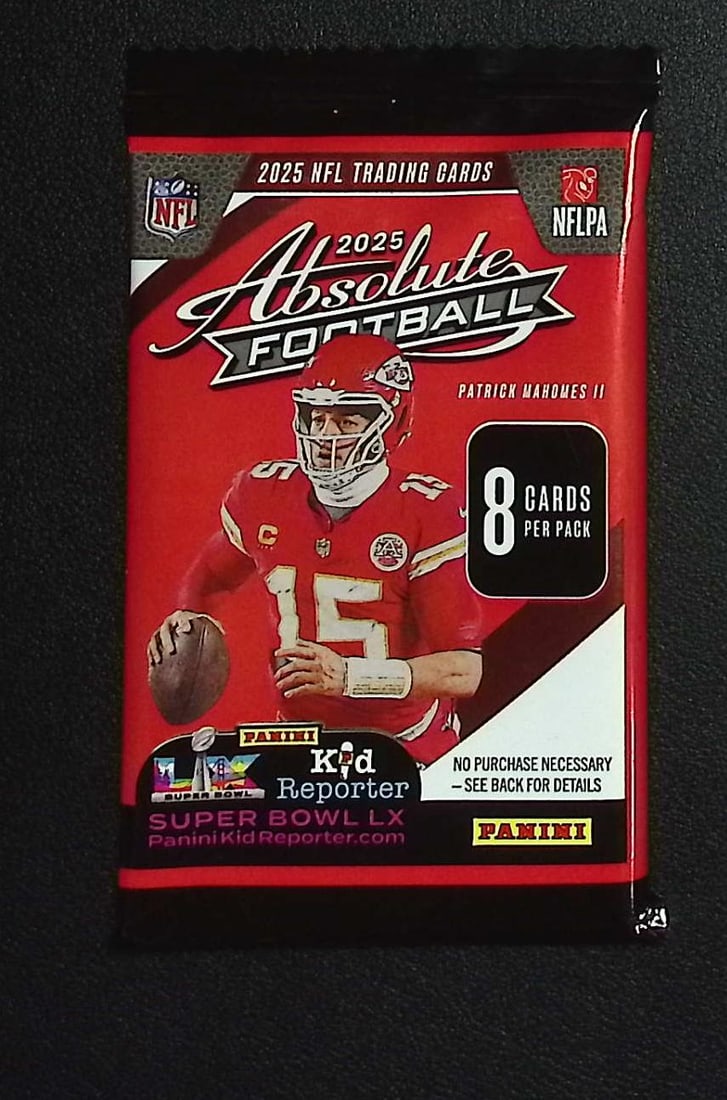 2025 Panini Absolute Football RETAIL BOX PACK - RC: Jaxson Dart, Emeka Egbuka: Panini Rookie Football NFL Trading & Sports Cards, Rookie Cards in This Set are Jaxson Dart, Cam Ward, Shedeur Sanders, Cam Skattebo, Travis Hunter, Football & Sports Cards for Sale Near Me, Silver, W