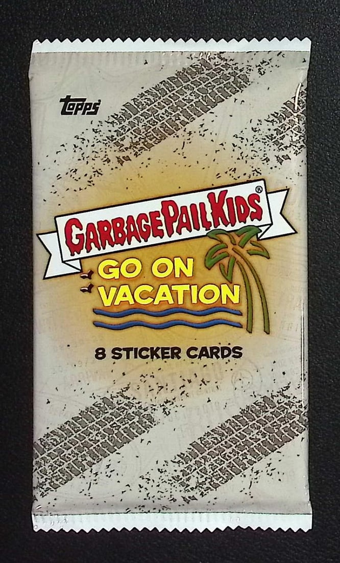 2021 Topps Garbage Pail Kids Go On Vacation Wax Pack Sticker Cards: Numbered Cards, Wave Parallels, Topps Trading Cards Sold on Line, Auction Lots for sale on line, Trading Card Stickers