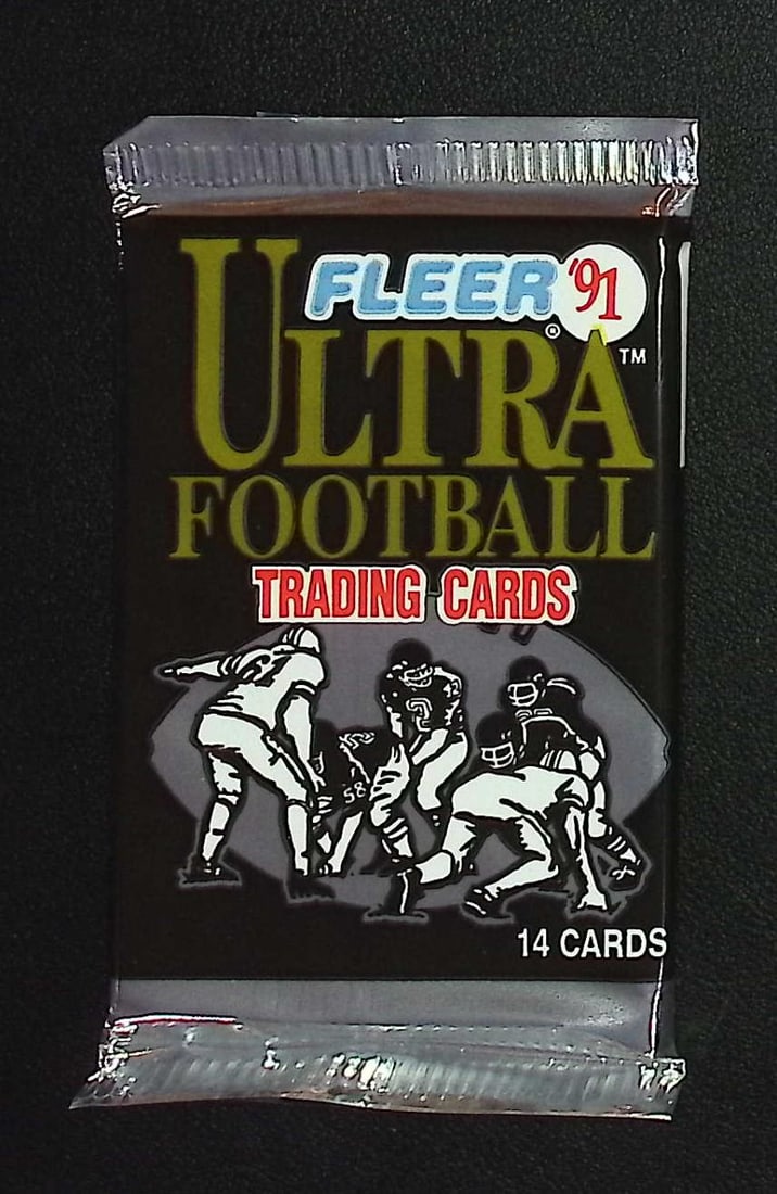 1991 Fleer Ultra Vintage Football Cards Retail Box Pack Sports Cards Rookie Cards: Fleer Vintage Football NFL Trading & Sports Cards, Superbowl Memorabilia, Old Sports Cards for Sale Near Me, Emmitt Smith, Dan Marino, Joe Montana, John Elway, Valuable Auction Memorabilia Lots for Sa