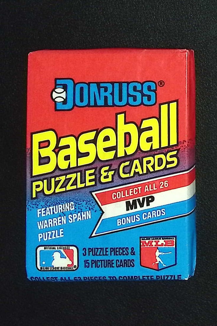 1989 Donruss Vintage Baseball Card Sealed Retail Box Pack Ken Griffey, Jr Rookie Card: Ken Griffey, Jr. Rated Rookie, Vintage Valuable Donruss Baseball MLB Trading & Sports Cards, Robin Yount, George Brett, Rickey Henderson, Nolan Ryan, Old Sports Cards for Sale Near Me, World Series & 